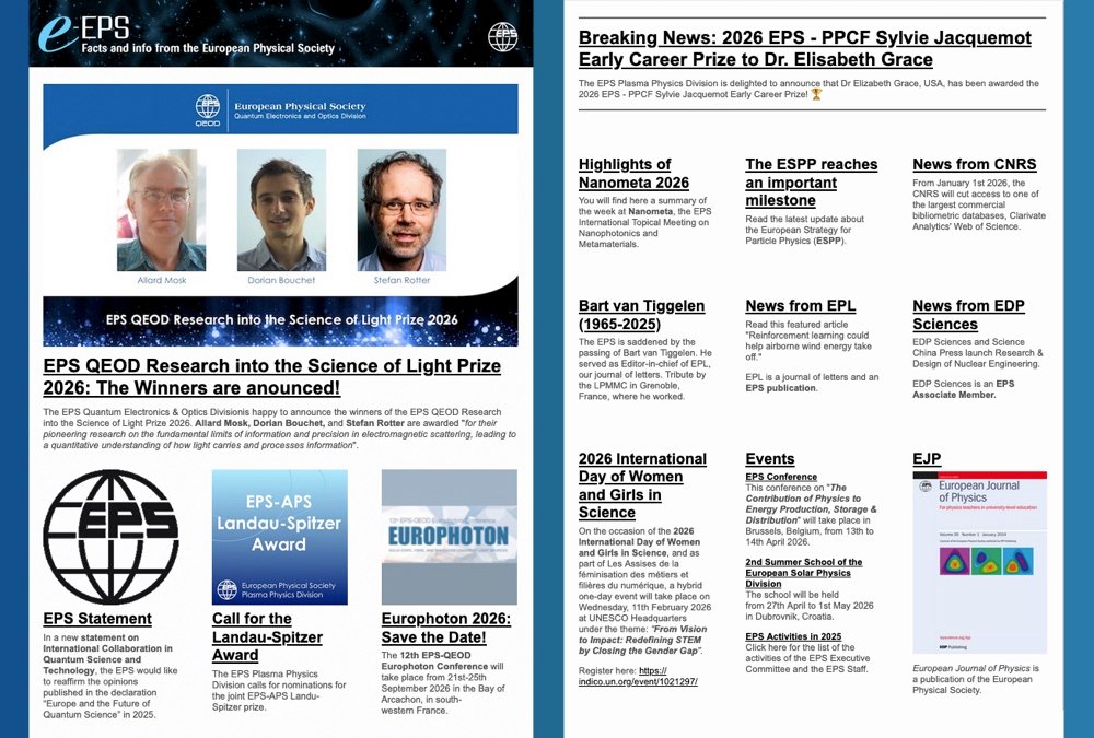 The January issue of e-EPS is out!